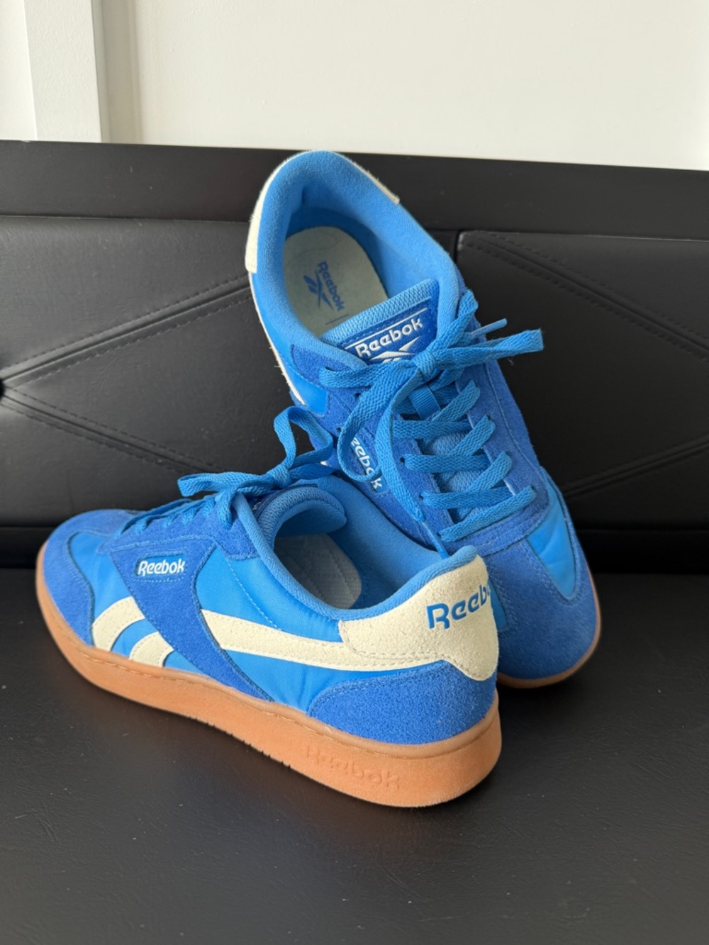 Reebok Blue Athletic Sneakers with Gum Sole - Picture 2 of 3